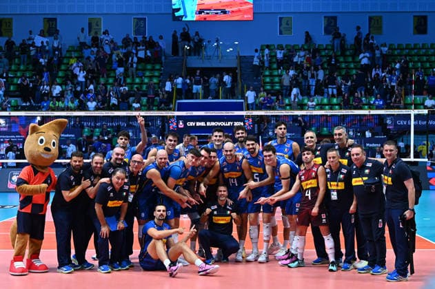 IPA88650620 - The Italian team that won the match.  Copyright: xDuilioxDellaxLibera IPAxSportx xx IPA88650620