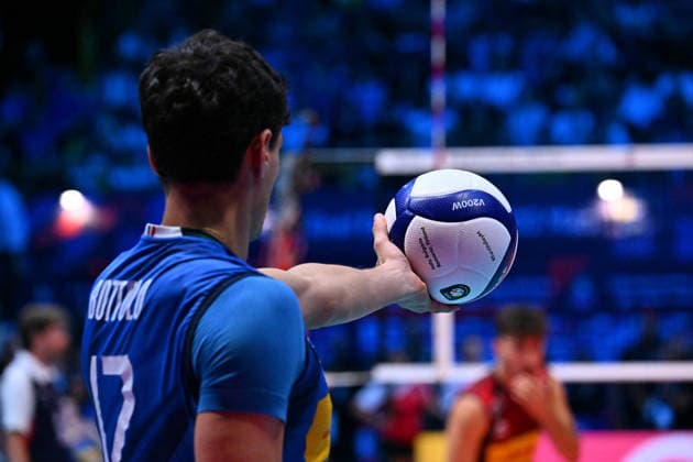 VOLLEYBALL - CEV Eurovolley Men - Italy vs. Slovenia Photo by IPA ABACAPRESS.COM88650587 - Mattia BOTTOLO (Italy) Modena Italy  Copyright: xIPAxSport ABACAx