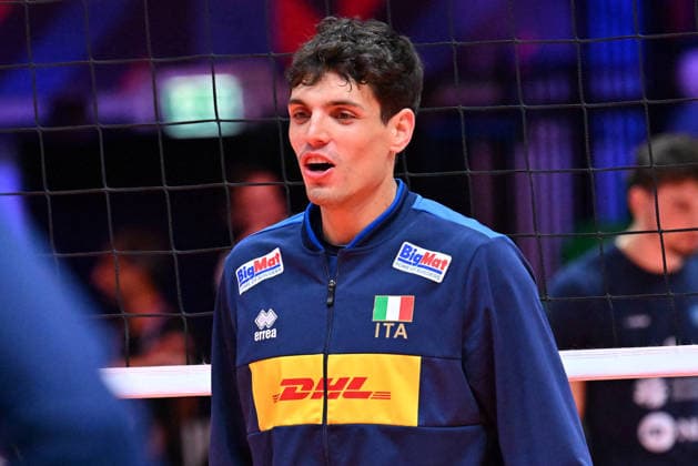 VOLLEYBALL - CEV Eurovolley Men - Italy vs. Slovenia Photo by IPA ABACAPRESS.COM88650617 - Mattia BOTTOLO (Italy) Modena Italy  Copyright: xIPAxSport ABACAx