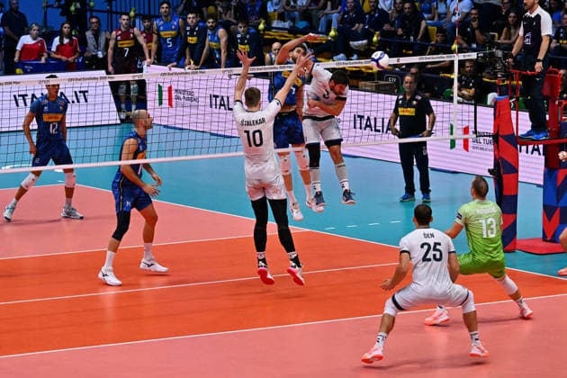 VOLLEYBALL - CEV Eurovolley Men - Italy vs. Slovenia Photo by IPA ABACAPRESS.COM88650622 - Daniele LAVIA (Italy) Modena Italy  Copyright: xIPAxSport ABACAx