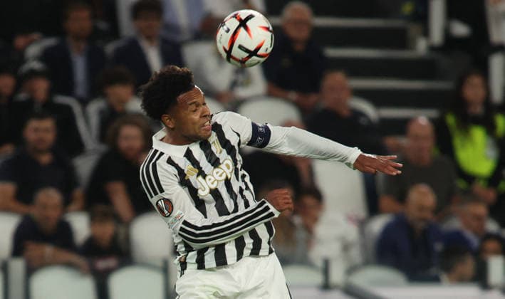 SOCCER - UEFA Europa League - Juventus FC vs. NEC Nijmegen Photo by IPA ABACAPRESS.COM88651427 - Weston McKennie of Juventus FC during the UEFA Europa League match between Juventus FC and NEC Nijmegen on September 17, 2026, at Allianz Stadium in Turin, Italy, as part of the 2026–27 season. Photo by Nderim KACELI Turin Italy  Copyright: xIPAxSport ABACAx