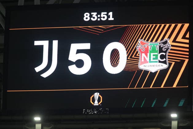 SOCCER - UEFA Europa League - Juventus FC vs. NEC Nijmegen Photo by IPA ABACAPRESS.COM88651601 - During the 2026–27 UEFA Europa League season, a soccer match between Juventus FC and NEC Nijmegen on September 17, 2026, at Allianz Stadium in Turin, Italy. Photo by Nderim KACELI Turin Italy  Copyright: xIPAxSport ABACAx