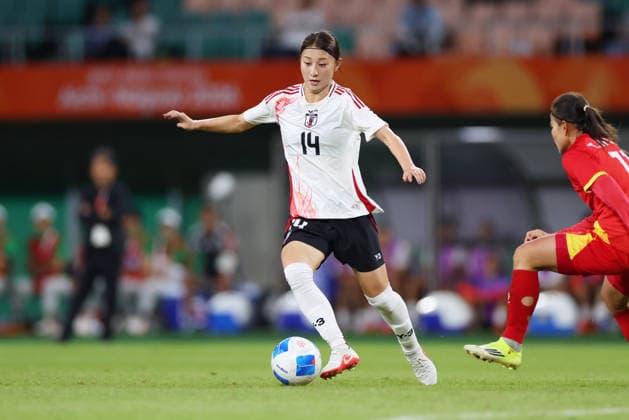 Yuzuho Shiokoshi (JPN), SEPTEMBER 17, 2026 - Football Soccer : Women s Group D match between Vietnam 0-8 Japan at Ecopa Stadium during the Asian Games Aichi-Nagoya 2026 in Shizuoka, Japan. Noxthirdxpartyxsales  aflo_348725984 NaokixMoritax