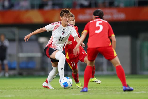 Chiina Kamiya (JPN), SEPTEMBER 17, 2026 - Football Soccer : Women s Group D match between Vietnam 0-8 Japan at Ecopa Stadium during the Asian Games Aichi-Nagoya 2026 in Shizuoka, Japan. Noxthirdxpartyxsales  aflo_348726002 NaokixMoritax