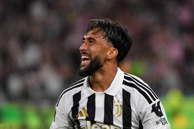 IPA88652217 - Nico Gonzalez of Juventus FC celebrates after scoring a goal during the 2026 27 UEFA Europa League match between Juventus FC and N.E.C. Nijmegen at Allianz Stadium on September 17, 2026, in Turin, Italy - Photo by Giuliano Marchisciano  Copyright: xGiulianoxMarchisciano IPAxSportx xx IPA88652217
