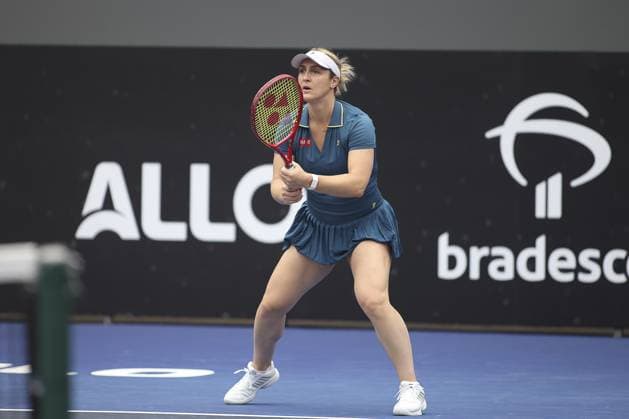 RECORD DATE NOT STATED gabriela dabrowski luisa stefani vencem no sp open Sao Paulo (SP), 09 17 2026 Tennis SP Open The duo formed by Canadian Gabriela Dabrowski and Brazilian Luisa Stefani defeated Brazilians Rebeca Pereira and Marjorie Souza by 2 sets to 0, with scores of 6 0 and 6 1, in the first round of the SP Open, at Villa-Lobos Park, in Sao Paulo.(Foto: Leco Viana Thenews2 imago images) SPO  Copyright: xLecoxVianax