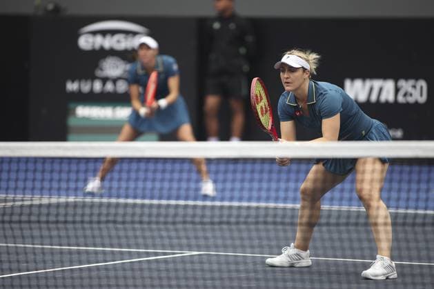 RECORD DATE NOT STATED gabriela dabrowski luisa stefani vencem no sp open Sao Paulo (SP), 09 17 2026 Tennis SP Open The duo formed by Canadian Gabriela Dabrowski and Brazilian Luisa Stefani defeated Brazilians Rebeca Pereira and Marjorie Souza by 2 sets to 0, with scores of 6 0 and 6 1, in the first round of the SP Open, at Villa-Lobos Park, in Sao Paulo.(Foto: Leco Viana Thenews2 imago images) SPO  Copyright: xLecoxVianax