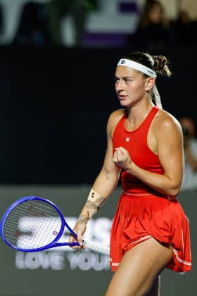 WTA, Tennis Damen GUADALAJARA OPEN 2026 WTA GUADALAJARA OPEN 2026 MAGDALENA FRECH VS CAROLINE DOLHIDE 16092026 GUADALAJARA, JALISCO. Action photo of Caroline Dolhide of the United States, during a match of the WTA Guadalajara Open 2026, held at the Centro Panamericano de Tenis of Guadalajara, Jalisco, Mexico. Foto de accion de Caroline Dolhide de Estados Unidos, durante juego del WTA Guadalajara Open 2026 celebrado en el Centro Panamericano de Tenis de Guadalajara, Jalisco, Mexico PHOTO BY IMAGENSHOP AGENCIA FOTOGRAFICA GUADALAJARA JALISCO MEXICO Copyright: xIMAGENSHOPxAGENCIAxFOTOGRAFICAx
