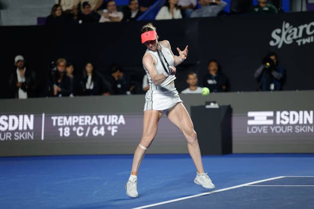 WTA, Tennis Damen GUADALAJARA OPEN 2026 WTA GUADALAJARA OPEN 2026 MARTA KOSTYUK VS LIUDMILA SAMSONOVA 17092026 GUADALAJARA, JALISCO. Action photo of Liudmila Samsonova, during a match of the WTA Guadalajara Open 2026, held at the Centro Panamericano de Tenis of Guadalajara, Jalisco, Mexico. Foto de accion de Liudmila Samsonova, durante juego del WTA Guadalajara Open 2026 celebrado en el Centro Panamericano de Tenis de Guadalajara, Jalisco, Mexico PHOTO BY IMAGENSHOP AGENCIA FOTOGRAFICA GUADALAJARA JALISCO MEXICO Copyright: xIMAGENSHOPxAGENCIAxFOTOGRAFICAx