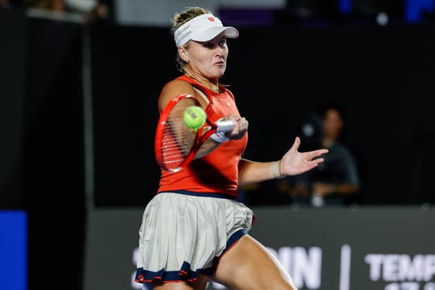 WTA, Tennis Damen GUADALAJARA OPEN 2026 WTA GUADALAJARA OPEN 2026 PEYTON STEARNS VS SLOANE STEPHENS 17092026 GUADALAJARA, JALISCO. Action photo of Peyton Stearns of the United States, during a match of the WTA Guadalajara Open 2026, held at the Centro Panamericano de Tenis of Guadalajara, Jalisco, Mexico. Foto de accion de Peyton Stearns de Estados Unidos, durante juego del WTA Guadalajara Open 2026 celebrado en el Centro Panamericano de Tenis de Guadalajara, Jalisco, Mexico PHOTO BY IMAGENSHOP AGENCIA FOTOGRAFICA GUADALAJARA JALISCO MEXICO Copyright: xIMAGENSHOPxAGENCIAxFOTOGRAFICAx