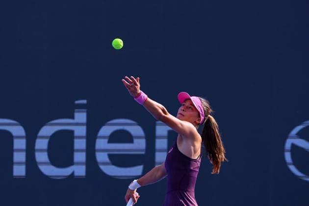September 17, 2026: TO-45153- GUADALAJARA 2026. .La estadounidense Iva Jovic dio un paso m& xe1;s en la defensa de su t& xed;tulo en el Guadalajara Open 2026, luego de imponerse a la turca Zeynep S& xf6;nmez por 7-6(5) y 6-4, en los octavos de final del torneo disputado sobre la cancha dura del Centro Panamericano de Tenis. Jovic, segunda sembrada y campeona de la edici& xf3;n anterior, tuvo que emplearse a fondo ante una combativa S& xf6;nmez, pero respondi& xf3; en los momentos decisivos para quedarse con la victoria en un encuentro de dos horas y ocho minutos. Con este resultado, la estadounidense asegur& xf3; su lugar en los cuartos de final y mantiene firme su intenci& xf3;n de repetir el campeonato en Guadalajara..Guadalajara, Jalisco. Clasos.com.mx - ZUMAcs4_ 20260917_faa_cs4_055 Copyright: xDiegoxMorenox