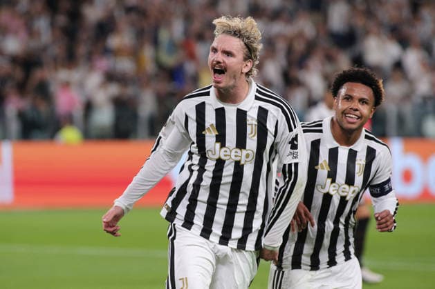 SOCCER - UEFA Europa League - Juventus FC vs. NEC Nijmegen Photo by IPA ABACAPRESS.COM88646894 - Nick Woltemade (Juventus FC) celebrates during the Juventus FC vs. NEC Nijmegen Europa League soccer match in Turin, Italy, on September 17, 2026 Turin Italy  Copyright: xIPAxSport ABACAx