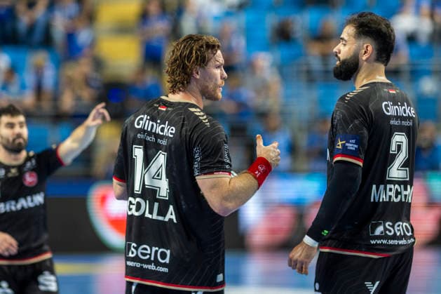 EHF Champions League - Orlen Wisla Plock v MT Melsungen Johannes Golla, Ruben Marchan Criado during the match EHF Champions League Men match between Orlen Wisla Plock and MT Melsungen in Plock, Poland on September 17, 2026 Plock Poland  Copyright: xAndrzejxIwanczukx originalFilename:iwanczuk-ehfchamp260917_npico.jpg