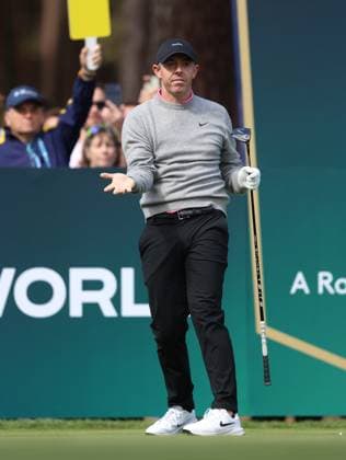 BMW PGA, Golf Herren Championship 2026 - Day One SURREY, ENGLAND, SEPTEMBER 17: Rory McIlroy Of Northern Ireland looks disappointed & dejected on the 8th hole after his tee shot during The DP World Tour BMW PGA Championship Day One at Wentworth Golf Club, Virginia Water, Surrey, England, on September 17. (Photo by Daniel Weir) Surrey Wentworth Golf Course England Copyright: xDanielxWeir SportsxPressxPhotox Sportspressphoto_SPR233914