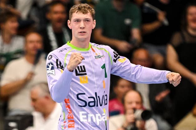 Goeppingen, Deutschland, 17.09.26: Torwart Julian Buchele (FRISCH AUF! Goeppingen) gestikuliert, gestik waehrend des Opel Handball Bundesliga Spiels zwischen FRISCH AUF! Goeppingen vs Rhein-Neckar Loewen in der EWS Arena am 17. September 2026 in Goeppingen, Deutschland. (Foto von Harry Langer DeFodi Images) Goeppingen, Germany, 17.09.26: Torwart Julian Buchele (FRISCH AUF! Goeppingen) gestures during the Opel Handball Bundesliga match between FRISCH AUF! Goeppingen vs Rhein-Neckar Loewen at EWS Arena on September 17, 2026 in Goeppingen, Germany. (Photo by Harry Langer DeFodi Images) (Photo by Harry Langer DeFodi Images) -