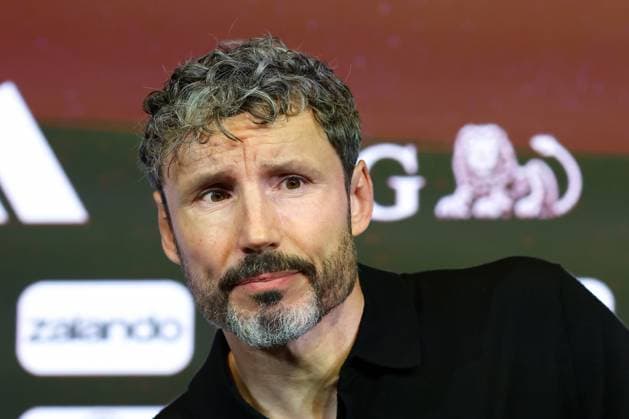 Belgium s head coach Mark van Bommel is pictured during a press conference, PK, Pressekonferenz to announce the selection of the Red Devils, the Belgian national soccer team, at the national training center in Tubize, Friday 18 September 2026. The team is preparing for fixtures in the UEFA Nations League competition. BRUNOxFAHY  x186843257x