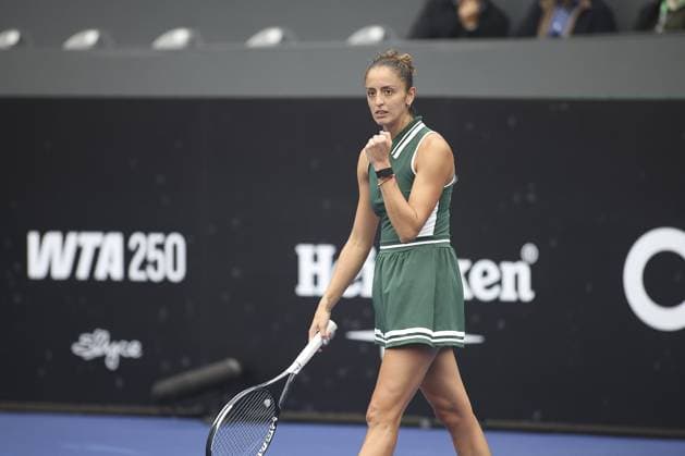 RECORD DATE NOT STATED Paula Badosa defeats Jazmin Ortenzi no sp open Sao Paulo (SP), 09 17 2026 Tennis SP Open Spanish tennis player Paula Badosa defeated Argentinian Jazmin Ortenzi 2 sets to 1, with scores of 6 4, 2 6 and 2 6, in the round of 16 of the SP Open, at Parque Villa-Lobos, in Sao Paulo.(Foto: Leco Viana Thenews2 imago images) SPO  Copyright: xLecoxVianax