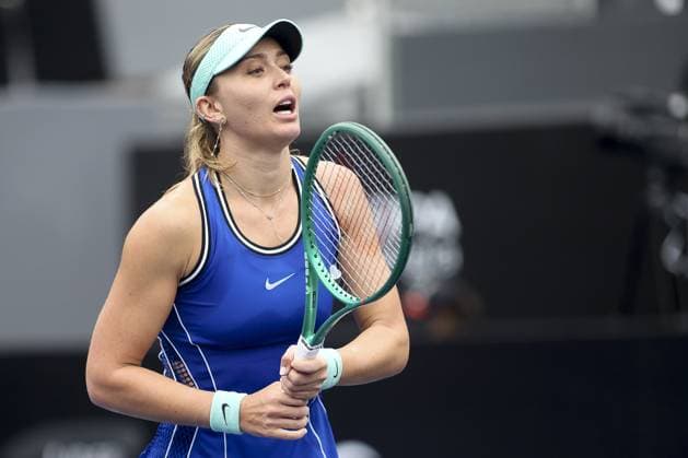 RECORD DATE NOT STATED Paula Badosa defeats Jazmin Ortenzi no sp open Sao Paulo (SP), 09 17 2026 Tennis SP Open Spanish tennis player Paula Badosa defeated Argentinian Jazmin Ortenzi 2 sets to 1, with scores of 6 4, 2 6 and 2 6, in the round of 16 of the SP Open, at Parque Villa-Lobos, in Sao Paulo.(Foto: Leco Viana Thenews2 imago images) SPO  Copyright: xLecoxVianax