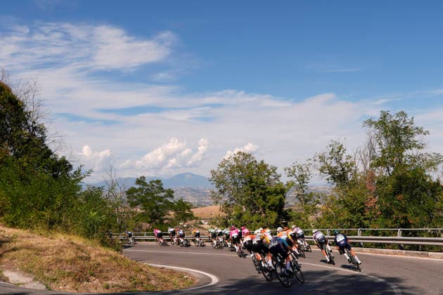 The pack rides during the Giro d™Abruzzo, stage 4 from Silvi to Controguerra (182 km) - Abruzzo, Italy - Friday, September 18, 2026. - cycling.  Copyright: xFabioxFerrari LaPressex