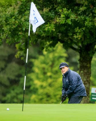 REPRO FREE *PRESS RELEASE NO REPRODUCTION FEE* EDITORIAL USE ONLY 2026 AIG All-Ireland Semi Finals, Ennis Golf Club, Clare 18 9 2026 Women s Intermediate Foursomes Naas™ Yvonne Frayne Yvonne Frayne 18 9 2026  Copyright: xBryanxKeanex BK1_7071