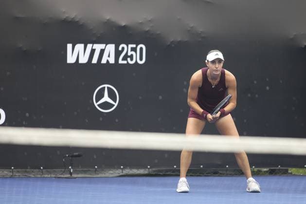RECORD DATE NOT STATED alina charaeva vence elina avanesyan por 2 sets a 0 no sp open Sao Paulo (SP), 09 17 2026 Tennis SP Open Armenian tennis player Alina Charaeva defeated her compatriot Elina Avanesyan by 2 sets to 0, with partial scores of 6 2 and 6 3, this Thursday (17), in the round of 16 of the SP Open, at Villa-Lobos Park, in Sao Paulo.(Foto: Leco Viana Thenews2 imago images) SPO  Copyright: xLecoxVianax
