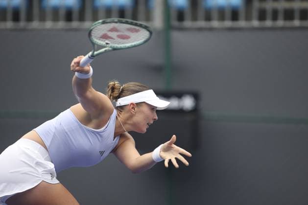 RECORD DATE NOT STATED alina charaeva vence elina avanesyan por 2 sets a 0 no sp open Sao Paulo (SP), 09 17 2026 Tennis SP Open Armenian tennis player Alina Charaeva defeated her compatriot Elina Avanesyan by 2 sets to 0, with partial scores of 6 2 and 6 3, this Thursday (17), in the round of 16 of the SP Open, at Villa-Lobos Park, in Sao Paulo.(Foto: Leco Viana Thenews2 imago images) SPO  Copyright: xLecoxVianax