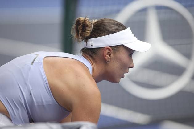 RECORD DATE NOT STATED alina charaeva vence elina avanesyan por 2 sets a 0 no sp open Sao Paulo (SP), 09 17 2026 Tennis SP Open Armenian tennis player Alina Charaeva defeated her compatriot Elina Avanesyan by 2 sets to 0, with partial scores of 6 2 and 6 3, this Thursday (17), in the round of 16 of the SP Open, at Villa-Lobos Park, in Sao Paulo.(Foto: Leco Viana Thenews2 imago images) SPO  Copyright: xLecoxVianax