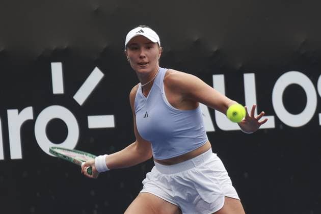 RECORD DATE NOT STATED alina charaeva vence elina avanesyan por 2 sets a 0 no sp open Sao Paulo (SP), 09 17 2026 Tennis SP Open Armenian tennis player Alina Charaeva defeated her compatriot Elina Avanesyan by 2 sets to 0, with partial scores of 6 2 and 6 3, this Thursday (17), in the round of 16 of the SP Open, at Villa-Lobos Park, in Sao Paulo.(Foto: Leco Viana Thenews2 imago images) SPO  Copyright: xLecoxVianax
