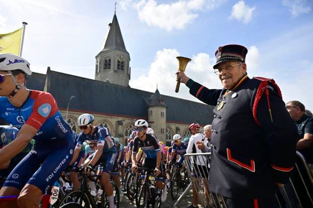 Kampioenschap van Vlaanderen 2026 Cycling Race KOOLSKAMP, BELGIUM - SEPTEMBER 18 : Belleman Donald Debel during the 110th edition of Kampioenschap van Vlaanderen an UCI Class 1.1 one day cycling road race for Men Elite of km with start in Koolskamp and finish in Koolskamp on September 18, 2026 in Koolskamp, Belgium, 18 09 2026 Koolskamp Belgium  Copyright: xJanxDexMeuleneirx
