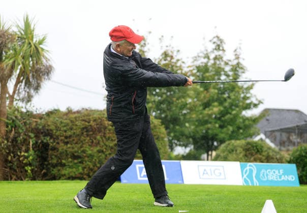 REPRO FREE *PRESS RELEASE NO REPRODUCTION FEE* EDITORIAL USE ONLY 2026 AIG All-Ireland Semi Finals, Ennis Golf Club, Clare 18 9 2026 Paul Moloney of Nenagh Paul Moloney 18 9 2026  Copyright: xx BK1_7425