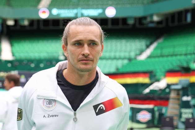 Davis Cup Draw Ceremony Germany vs. Croatia, Team Germany Alexander Zverev, Heristo Arena, Halle Westf., Germany Tennis - Davis Cup 20026 - Davis Cup - Heristo Arena - Halle West - Northrhine Westphalia - Germany - 18 September 2026. Copyright: xJuergenxHasenkopfx