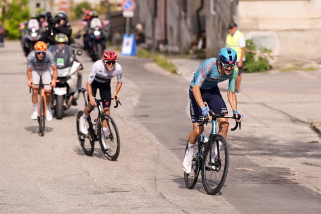 Italy s Nicola Conci of XDS Astana Development Team during the Giro d™Abruzzo, stage 4 from Silvi to Controguerra (182 km) - Abruzzo, Italy - Friday, September 18, 2026. - cycling.  Copyright: xFabioxFerrari LaPressex