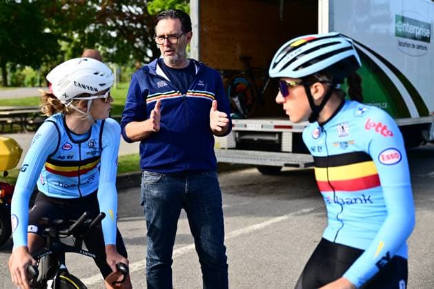 UCI 2026 Road World Championship, WM, Weltmeisterschaft Montreal 18 09 2026 MONTREAL, CANADA - SEPTEMBER 18 : Willems Ludwig (BEL) Coach of the Belgian national cycling team Road Women (Youth & Elite) pictured during a training session prior to the 2026 UCI Road World Championships 93th edition an UCI World Championships cycling race in Montreal on September 18, 2026 in Montreal, Canada, 18 09 2026 Montreal Canada  Copyright: xPeterxDexVoechtx