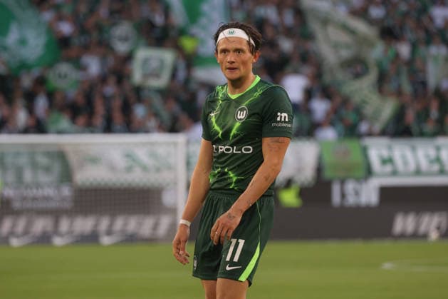 18.09.2026, xgox, Fussball, 2. Bundesliga, VfL Wolfsburg - SV Darmstadt 98 v.l. Fabian Reese (Wolfsburg, 11) (DFL DFB REGULATIONS PROHIBIT ANY USE OF PHOTOGRAPHS as IMAGE SEQUENCES and or QUASI-VIDEO) Wolfsburg