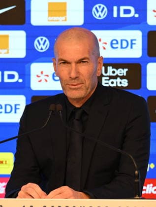 Zinedine Zidane Announced His First Roster - Paris Zinedine Zidane announced his first roster on Friday, September 18, 2026 during a press conference, PK, Pressekonferenz held at the headquarters of the French Football Federation in Paris, France. The new head coach of the French national team, Nationalteam who was appointed on July 28, will reveal the names of the players selected for the first four matches of the group stage of the 2027 UEFA Nations League. Photo by Florian Poitout ABACAPRESS.COM Paris France  Copyright: xPoitoutxFlorian ABACAx
