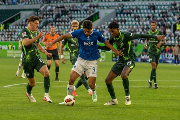 Deutschland: Fussball 2. Bundesliga, 6. Spieltag 2026 2027, VfL Wolfsburg - SV Darmstadt 98 am 18.09.2026 in Wolfsburg (Volkswagen Arena): Copyright: xSvenxHeidmannx