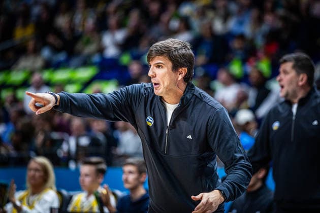 Basketball Berlin 18.09.2026 Saison 2026 2027 EasyCredit BBL 1. Bundesliga Männer, Herren Alba Berlin - NINERS Chemnitz Pedro Calles (Alba Berlin, Trainer)