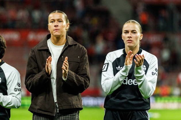 GPFBL, 1. FSV Mainz 05 - Eintracht Frankfurt, 18.09.2026, Mainz Laura Freigang (Eintracht Frankfurt, 10)) jubelt nach dem Sieg im Spiel der Google Pixel Frauen Bundesliga am 5. Spieltag der Saison 2026 27 zwischen dem 1. FSV Mainz 05 und Eintracht Frankfurt in der MEWA Arena, Mainz, 18.09.2026. Copyright: xBEAUTIFULxSPORTS Hahnex