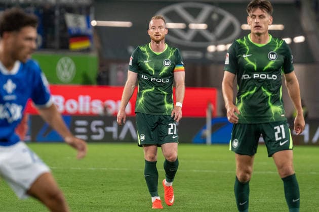 Deutschland: Fussball 2. Bundesliga, 6. Spieltag 2026 2027, VfL Wolfsburg - SV Darmstadt 98 am 18.09.2026 in Wolfsburg (Volkswagen Arena): Maximilian Arnold (VfL Wolfsburg, 27) Copyright: xSvenxHeidmannx