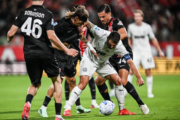 Domenico Berardi of Sassuolo FC in action during the Serie A soccer match between AC Monza and Sassuolo FC the Brianteo Stadium in Monza, north Italy - September 18, 2026. - Soccer.  Copyright: xTizianoxBallabio LaPressex