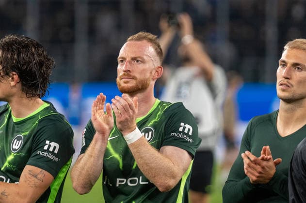 Deutschland: Fussball 2. Bundesliga, 6. Spieltag 2026 2027, VfL Wolfsburg - SV Darmstadt 98 am 18.09.2026 in Wolfsburg (Volkswagen Arena): Maximilian Arnold (VfL Wolfsburg, 27) Gesichtsausdruck, Mimik Copyright: xSvenxHeidmannx