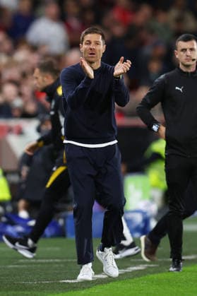 London, England, 18th September 2026. Xabi Alonso head coach of Chelsea during the Brentford vs Chelsea Premier League match at Gtech Community Stadium, London. Picture credit should read: Paul Terry Sportimage EDITORIAL USE ONLY. No use with unauthorised audio, video, data, fixture lists, club league logos or live services. Online in-match use limited to 120 images, no video emulation. No use in betting, games or single club league player publications. SPI_014_PT_Brentford_Chelsea SPI-5005-0014