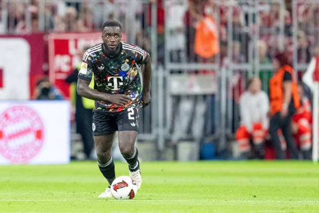 Dayot Upamecano 2 (FC Bayern Muenchen), FC Bayern Muenchen - 1. FC Union Berlin, Fussball Bundesliga, 4. Spieltag, 18.09.2026 DFB regulations prohibit any use of photographs as image sequences and or quasi-video Muenchen Bayern Deutschland