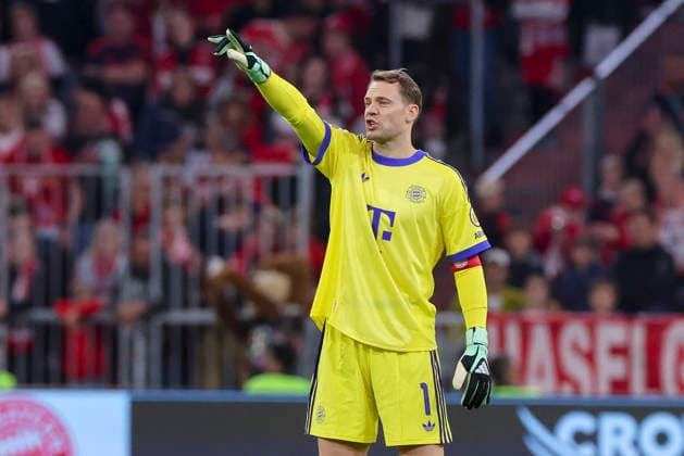 Torhueter Manuel Neuer (FC Bayern Muenchen) gestikuliert waehrend des spiels der 1. Bundesliga zwischen FC Bayern Muenchen und 1. FC Union Berlin, Allianz Arena am 18. September 2026 in Muenchen, Deutschland. (Foto von Marco Steinbrenner DeFodi Images) +++ Torhueter Manuel Neuer (FC Bayern Muenchen) gestures during the Bundesliga match between FC Bayern Muenchen and 1. FC Union Berlin at Allianz Arena on September 18, 2026 in Munich, Germany. (Photo by Marco Steinbrenner DeFodi Images) DFB DFL REGULATIONS PROHIBIT ANY USE OF PHOTOGRAPHS AS IMAGE SEQUENCES AND OR QUASI-VIDEO. (Photo by Marco Steinbrenner DeFodi Images) -