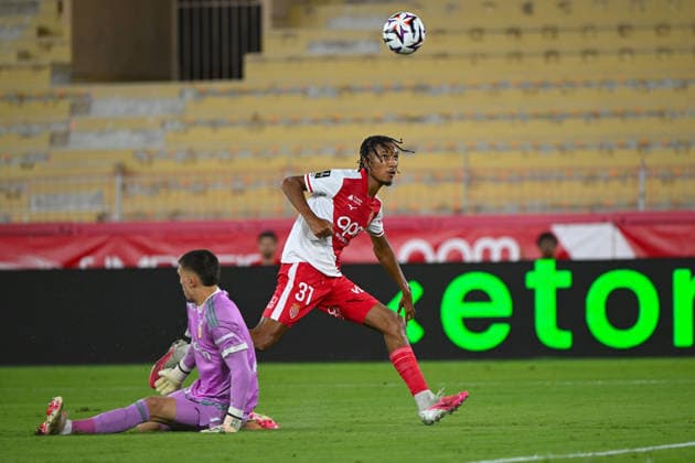 FOOTBALL : AS Monaco VS RC Lens - Ligue 1 McDonald s - 18 09 2026 Edan Diop (ASM) - Ligue 1 McDonald™s match between AS Monaco and Racing Club de Lens on September 18, 2026 at the Louis II Stadium in Monaco. MonacoMonaco  Copyright: xWilliamxCannarellax