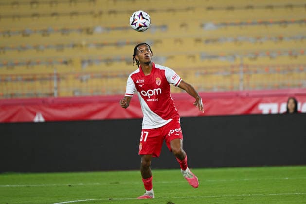 FOOTBALL : AS Monaco VS RC Lens - Ligue 1 McDonald s - 18 09 2026 Edan Diop (ASM) - Ligue 1 McDonald™s match between AS Monaco and Racing Club de Lens on September 18, 2026 at the Louis II Stadium in Monaco. MonacoMonaco  Copyright: xWilliamxCannarellax