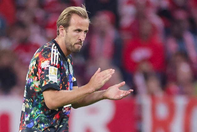 Harry Kane (FC Bayern Muenchen) jubelt waehrend des spiels der 1. Bundesliga zwischen FC Bayern Muenchen und 1. FC Union Berlin, Allianz Arena am 18. September 2026 in Muenchen, Deutschland. (Foto von Marco Steinbrenner DeFodi Images) +++ Harry Kane (FC Bayern Muenchen) cheers during the Bundesliga match between FC Bayern Muenchen and 1. FC Union Berlin at Allianz Arena on September 18, 2026 in Munich, Germany. (Photo by Marco Steinbrenner DeFodi Images) DFB DFL REGULATIONS PROHIBIT ANY USE OF PHOTOGRAPHS AS IMAGE SEQUENCES AND OR QUASI-VIDEO. (Photo by Marco Steinbrenner DeFodi Images) -