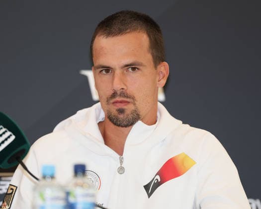 Davis Cup Draw Ceremony Germany vs. Croatia, Team Germany Daniel Altmaier , Heristo Arena, Halle Westf., Germany Tennis - Davis Cup 20026 - Davis Cup - Heristo Arena - Halle West - Northrhine Westphalia - Germany - 18 September 2026. Copyright: xJuergenxHasenkopfx