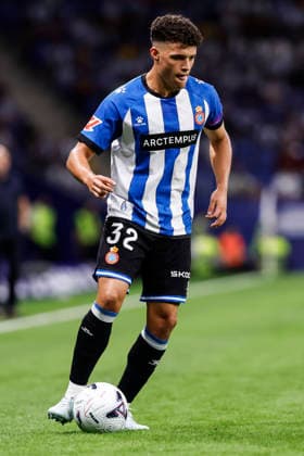 September 18, 2026, Cornella, Barcelona, SPAIN: Jose Angel Lopez of RCD Espanyol in action during the Spanish league, LaLiga EA Sports, football match played between RCD Espanyol and Elche CF at RCDE Stadium on September 18, 2026 in Cornella, Spain. Cornella SPAIN - ZUMAa181 20260918_zaa_a181_174 Copyright: xJavierxBorregox
