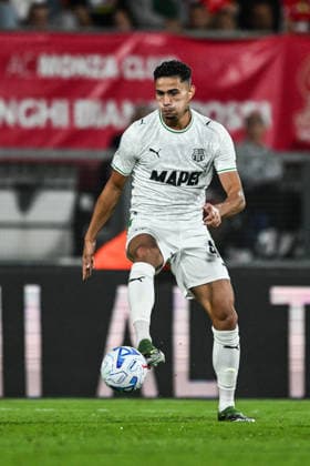 Simone Cinquegrano of Sassuolo FC in action during the Serie A soccer match between AC Monza and Sassuolo FC the Brianteo Stadium in Monza, north Italy - September 18, 2026. - Soccer.  Copyright: xTizianoxBallabio LaPressex